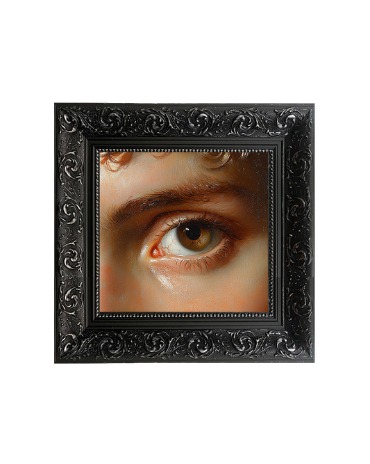 Angel Eye, Framed Square Print (15cm x 15cm)