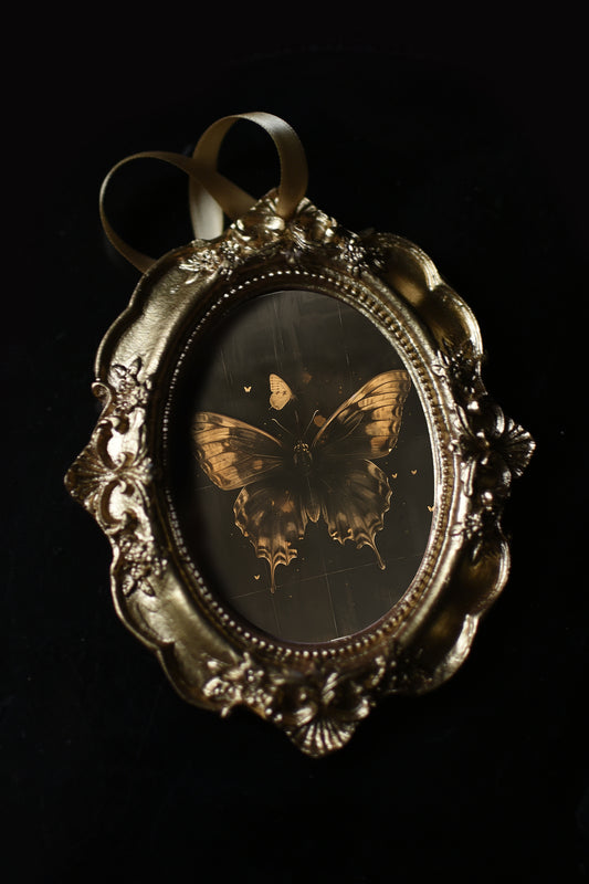 12: Black Butterfly Tree Decoration