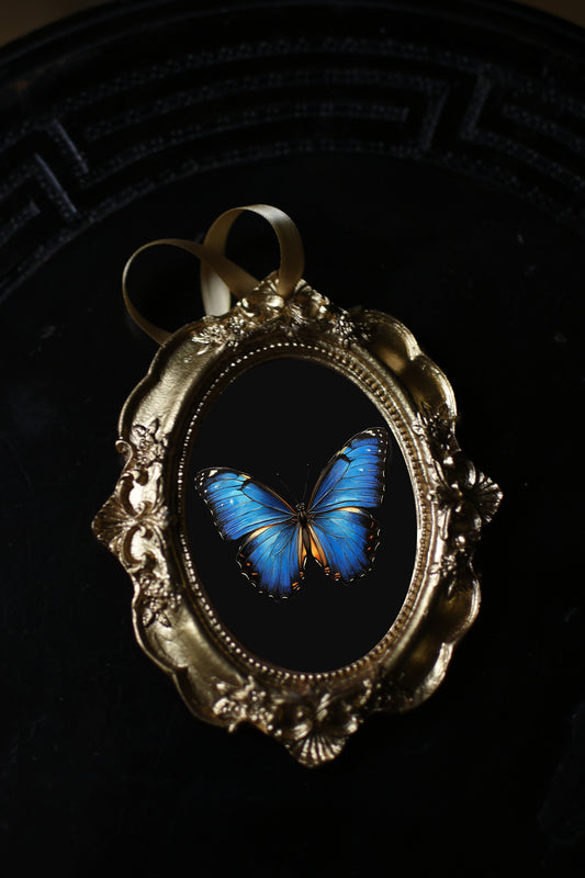 13: Blue Morpho Tree Decoration