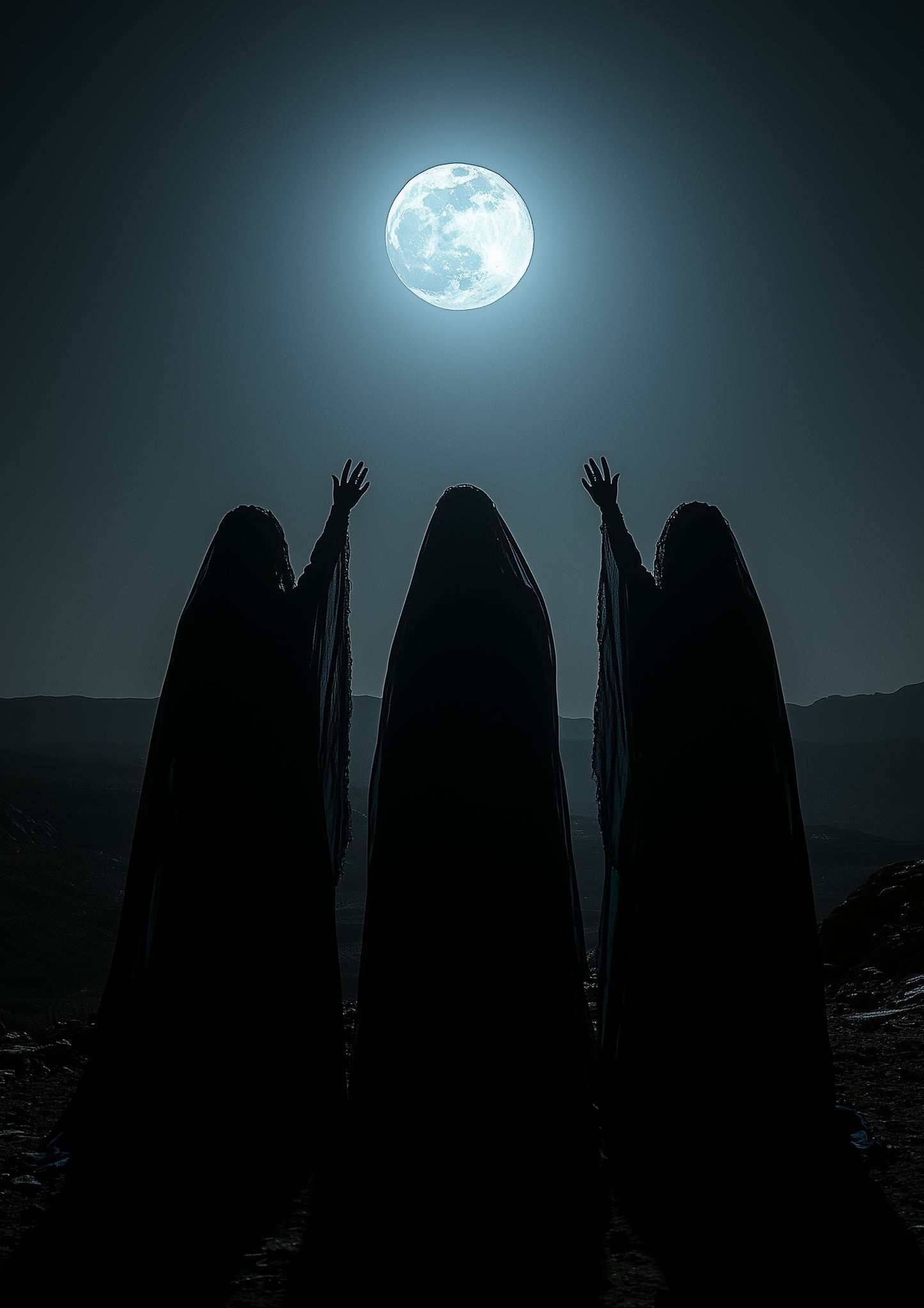 The Witches Moon Wall Art Print