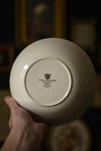 Skull with Crown Ceramic Bowl