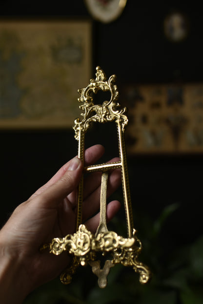 Antique Style Brass 9” Easel