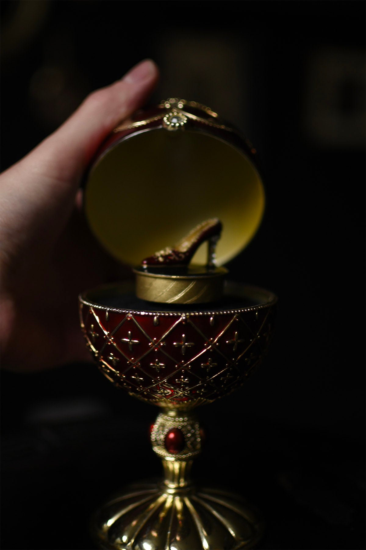 Fabergage Egg Style Music Box