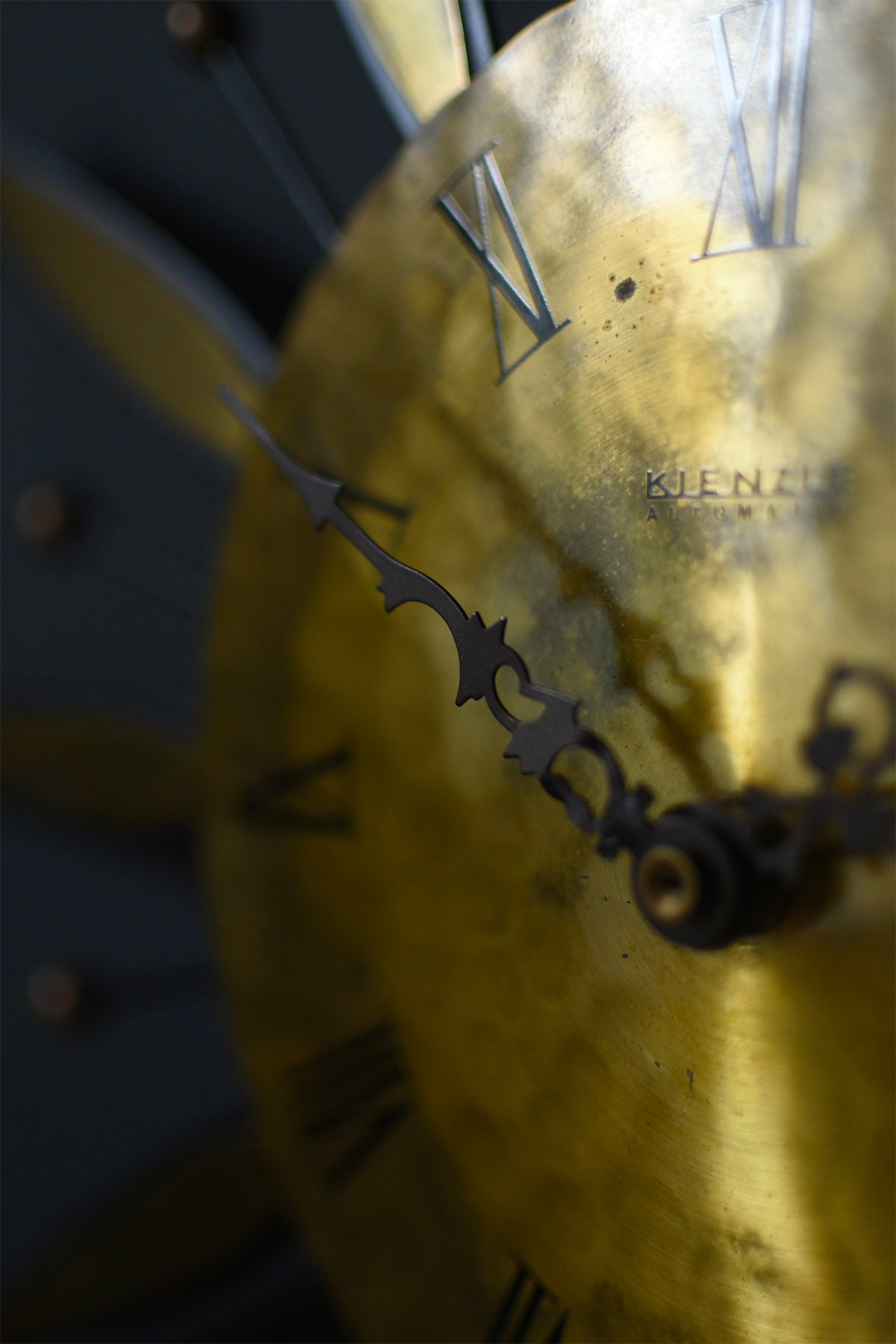 Vintage Sunburst Clock