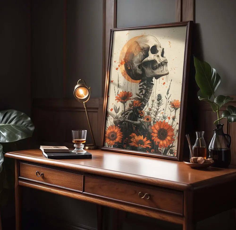 Beauty And Decay Occult Esoteric Wall Art Print