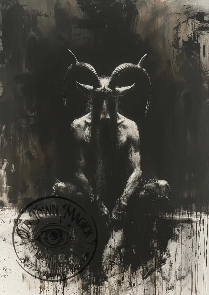 Dark Rising Occult Esoteric Wall Art Print