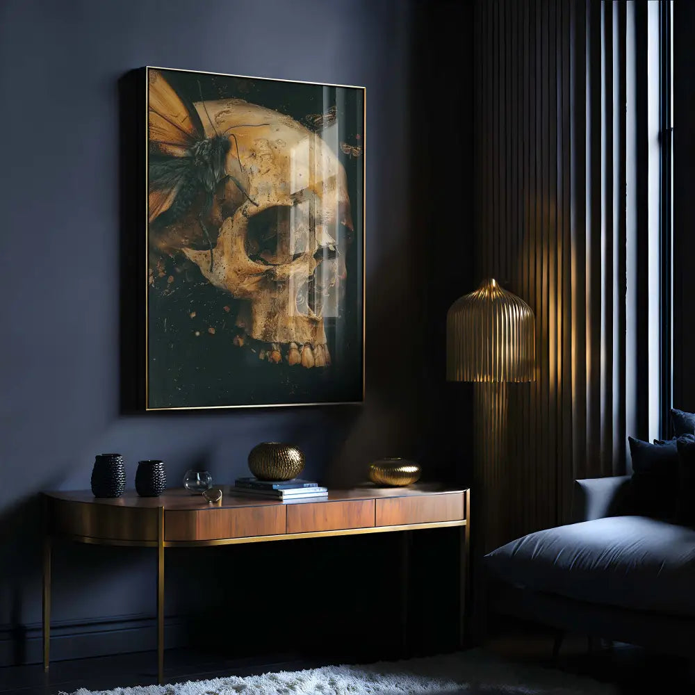 Decay Was Upon Him Occult Esoteric Wall Art Print