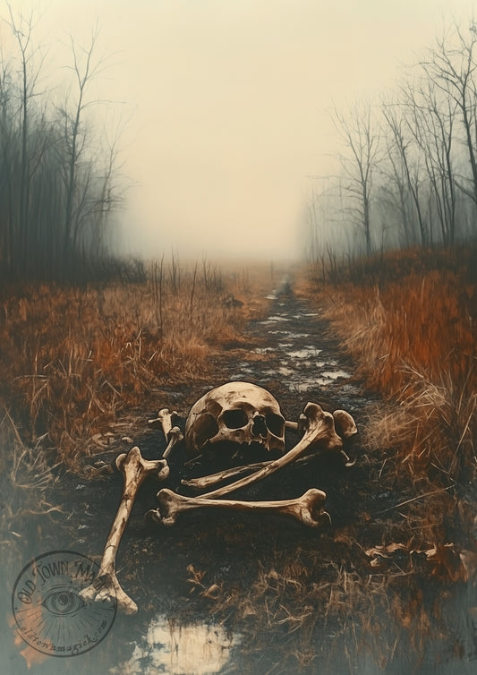 Bone Path Wall Art Print